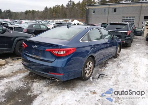 2015 Hyundai Sonata Se z USA, uszkodzony, nr VIN 5NPE24AF9FH015652